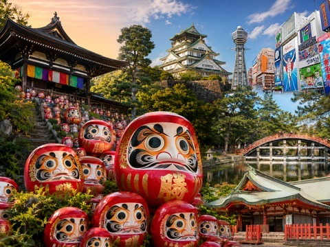 大阪市内観光10時間